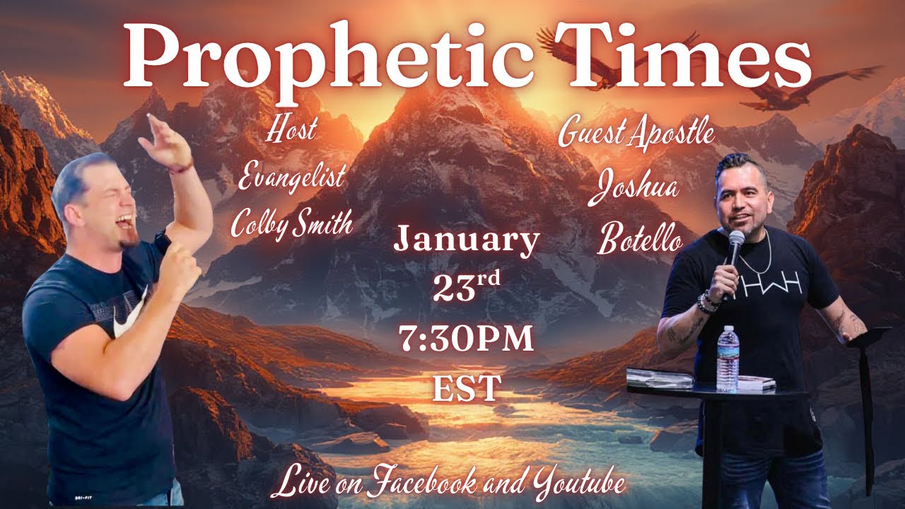 Prophetic Times : Live with Apostle Joshua Botello - YouTube