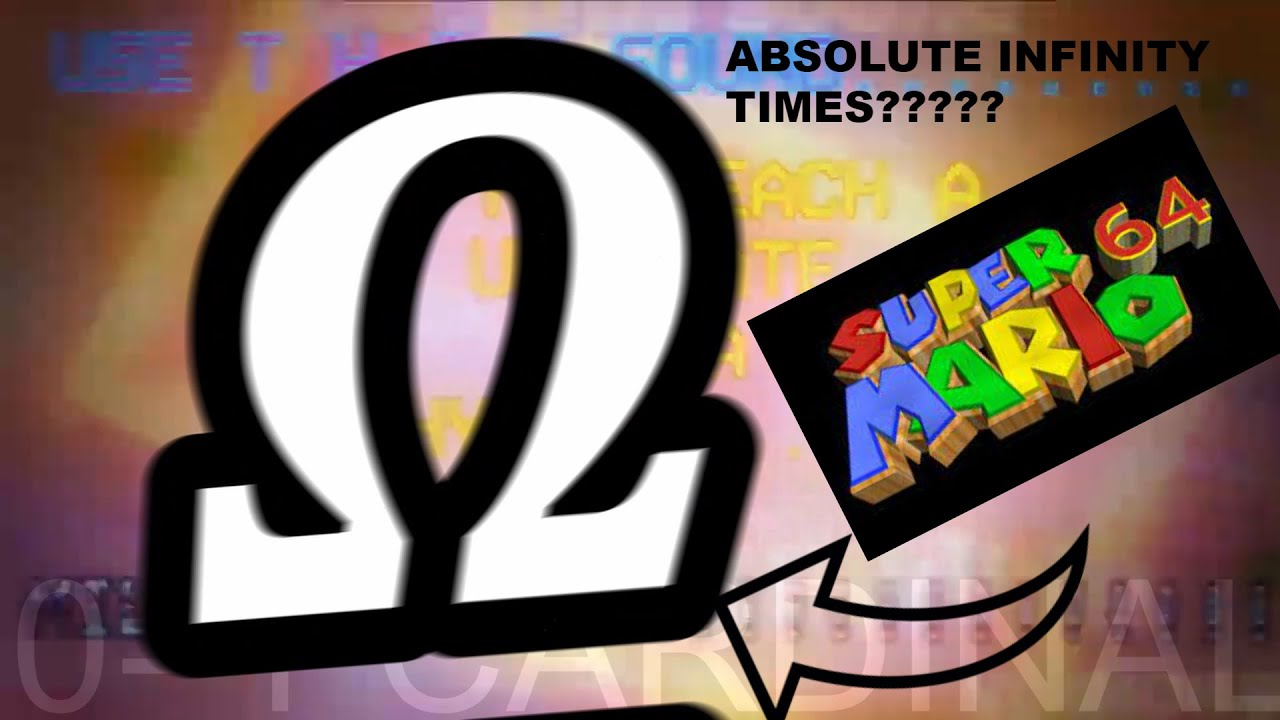 Super Mario 64 Title Screen Speeding Up to ABSOLUTE INFINITY TIMES!!!!!