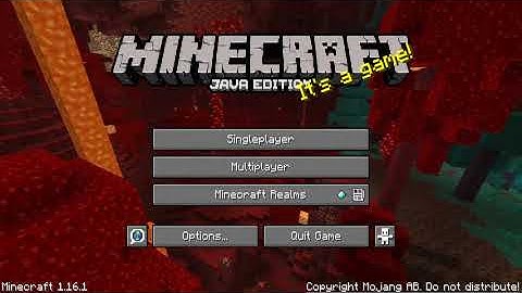 3 Hours of the Minecraft 1.16.1 Title Screen