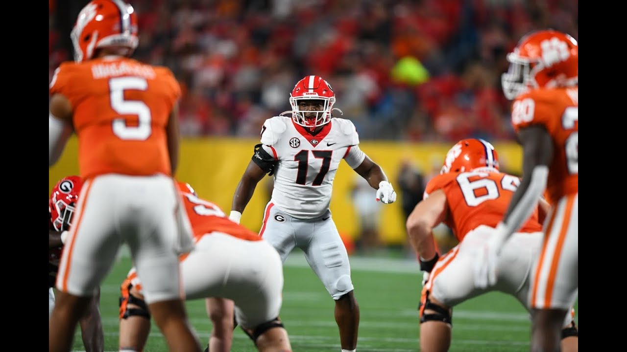 Nakobe Dean on UGA's dominating defense vs. Clemson