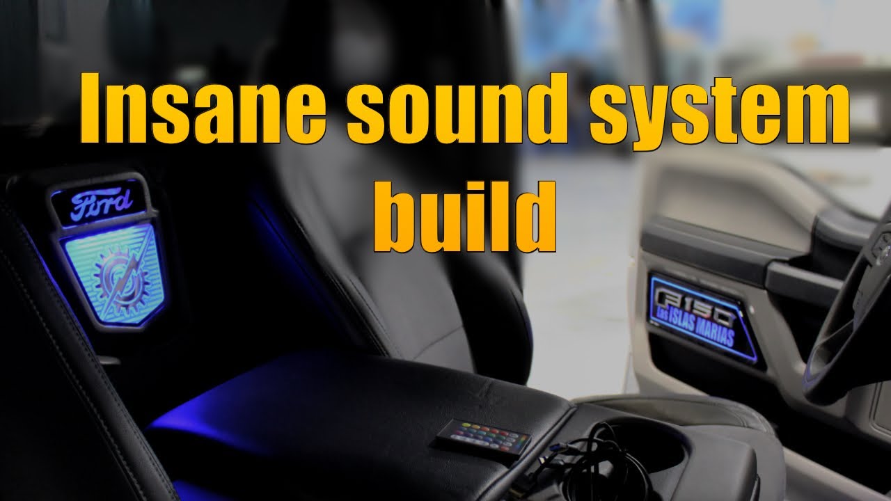 Позвольте показать вам ретро-модель! Полностью кастомная аудиосистема на Ford F-150 2019 года #fo...