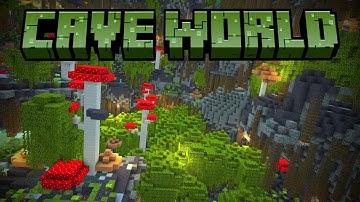 Creating a CAVE Dimension in Minecraft