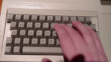 TI-99 4/A Keyboard Noises