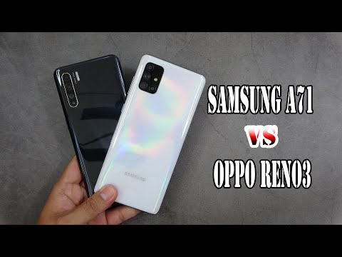 Samsung Galaxy A71 vs Oppo Reno3 | SpeedTest and Camera comparison
