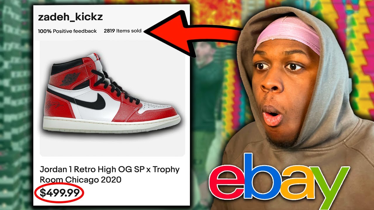 Zadeh Kicks Drops His 1,000,000+ STOLEN Sneaker Collection on eBay