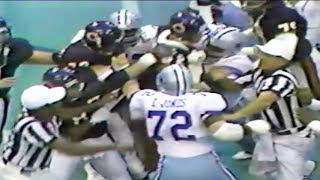Chicago Bears \& Dallas Cowboys Boxing highlights (1985)