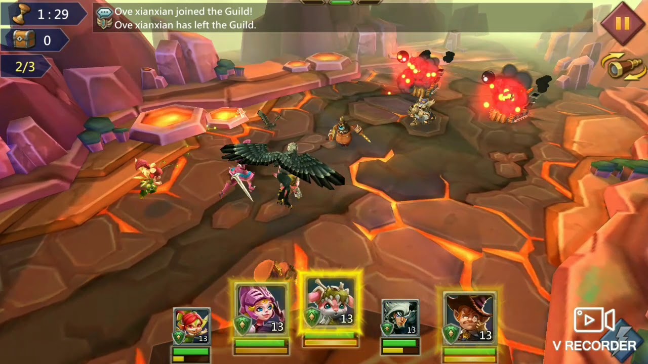 Lords Mobile F2P - Challenge Mode (2-15)