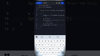 The java program to division of two numbers #coding #shorts #trending #javaprogram
