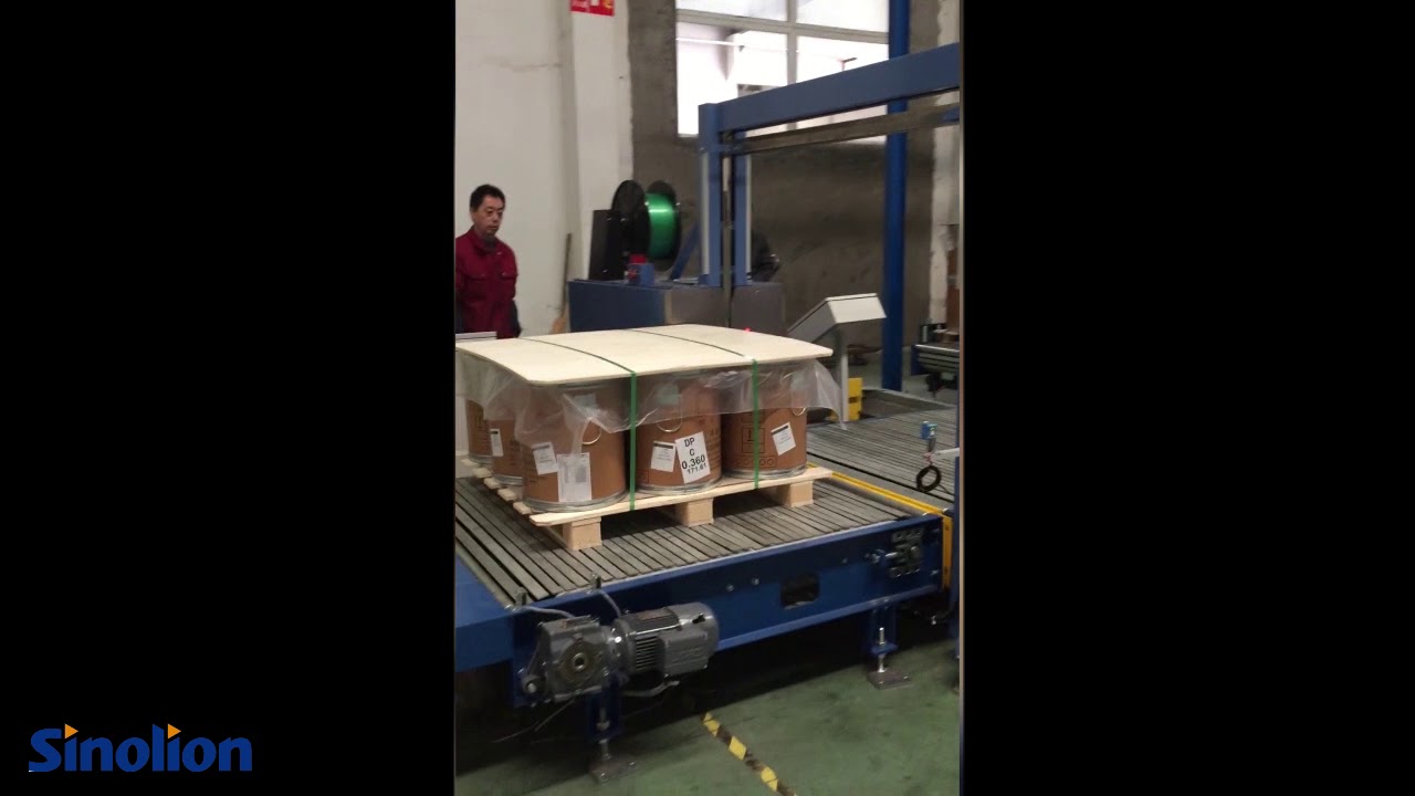 Sinolion Small pallet chemical drum Strapping Pallet online YouTube