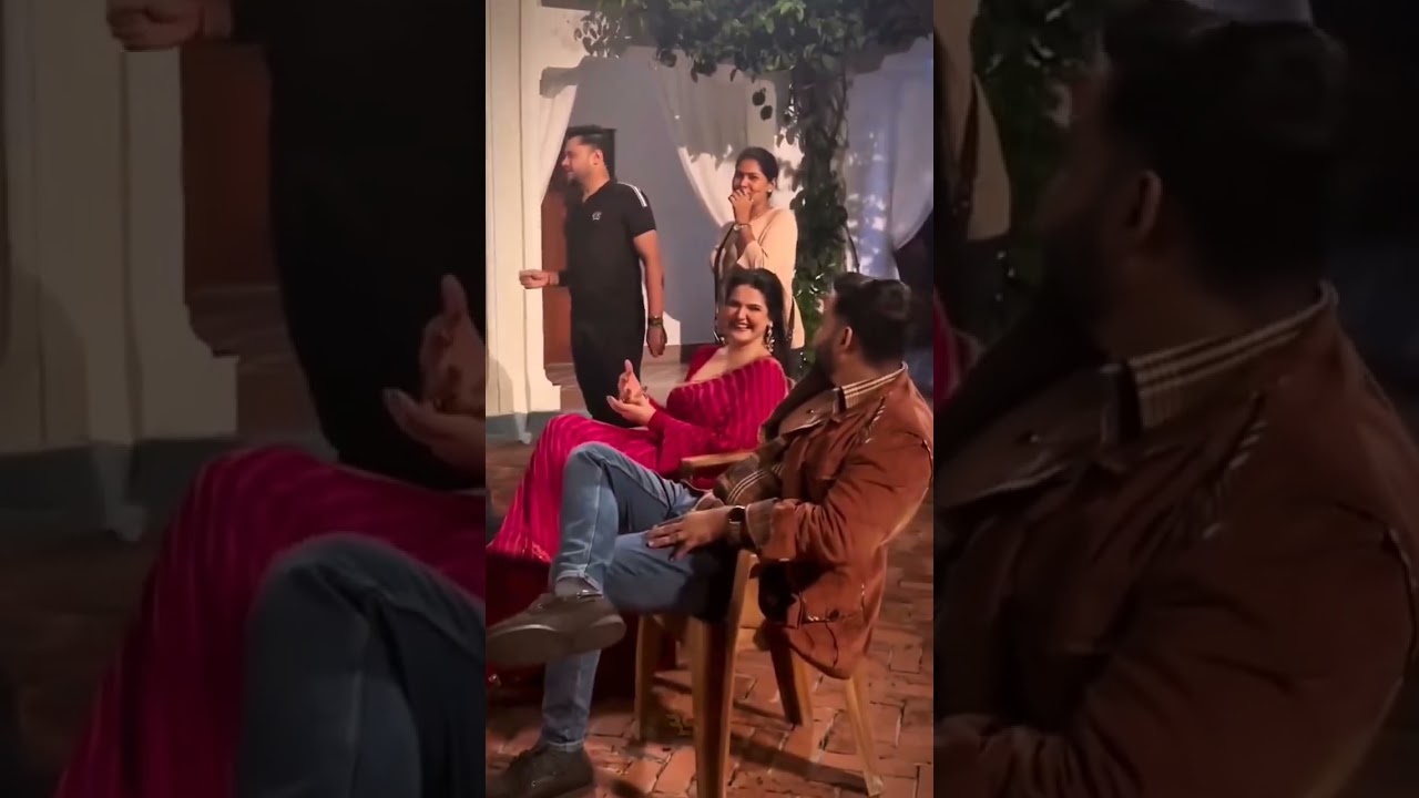 pawan singh new shooting video with zarine khan | 