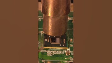 How to reflow a BGA chip