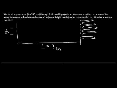 PHYS 225 week 8 - 5 double slit example 2