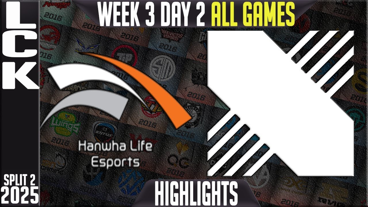 HLE vs DRX Highlights ALL GAMES | LCK W3D2 Split 2 2025 | Hanwha Life Esports vs DRX
