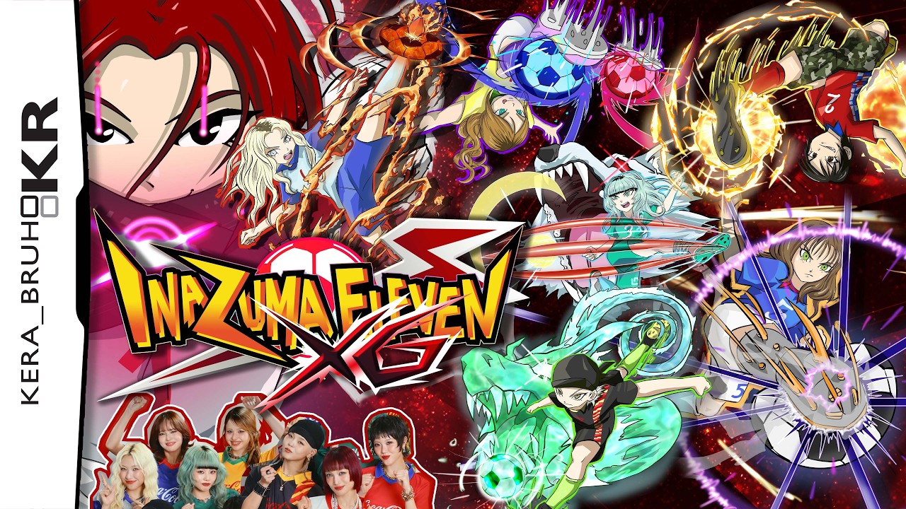 XG INAZUMA ELEVEN FANART TIMELAPSE