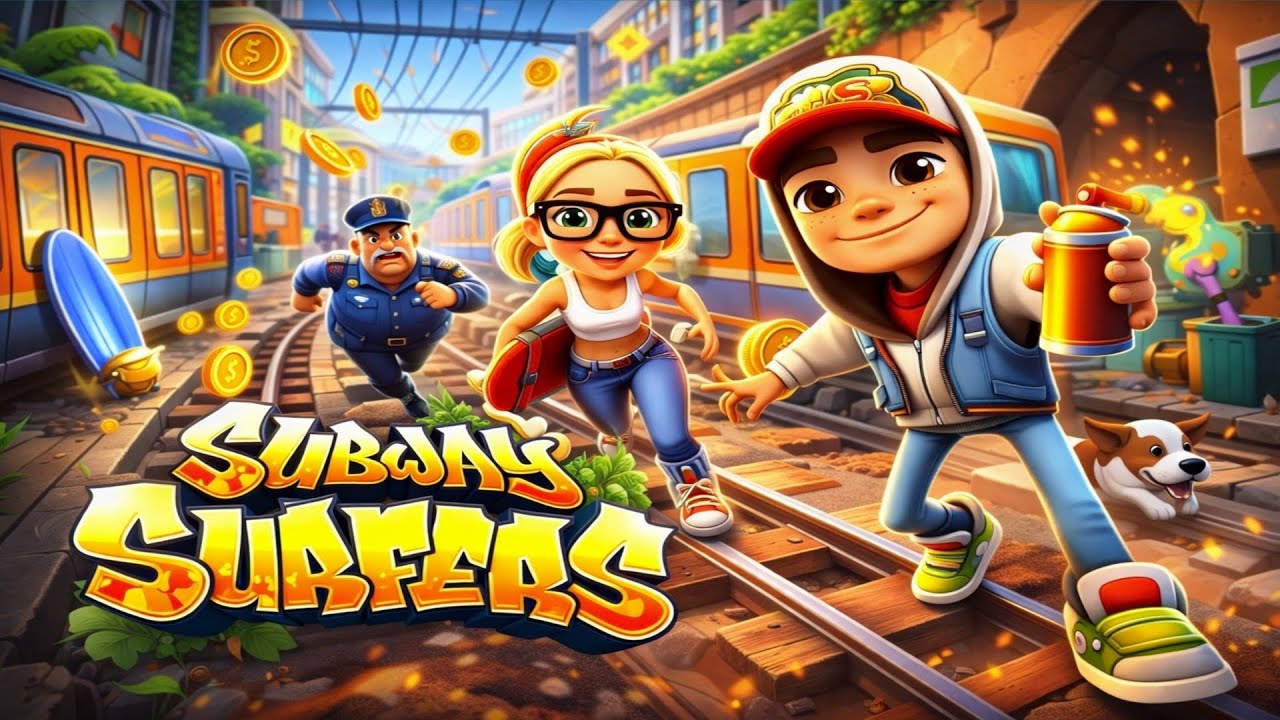 Subway Surfers high score 🎯 game play God lover moment 🦵🚅🚝 videos 2