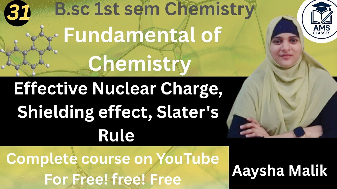 B.sc 1st sem Chemistry || Unit-3( Periodic properties of atoms with reference to s and p block )