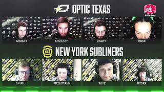 Kismet SHOOTS Shotzzy & Dashys BODY after Getting ACE! (Optic Texas GAME 2 vs New York Subliners)