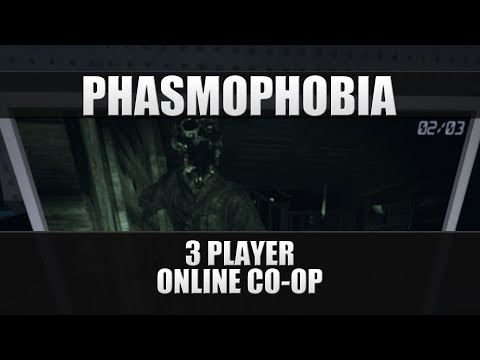 Phasmophobia - 3 player CO-OP - Investigating an axe murderer with the squad
