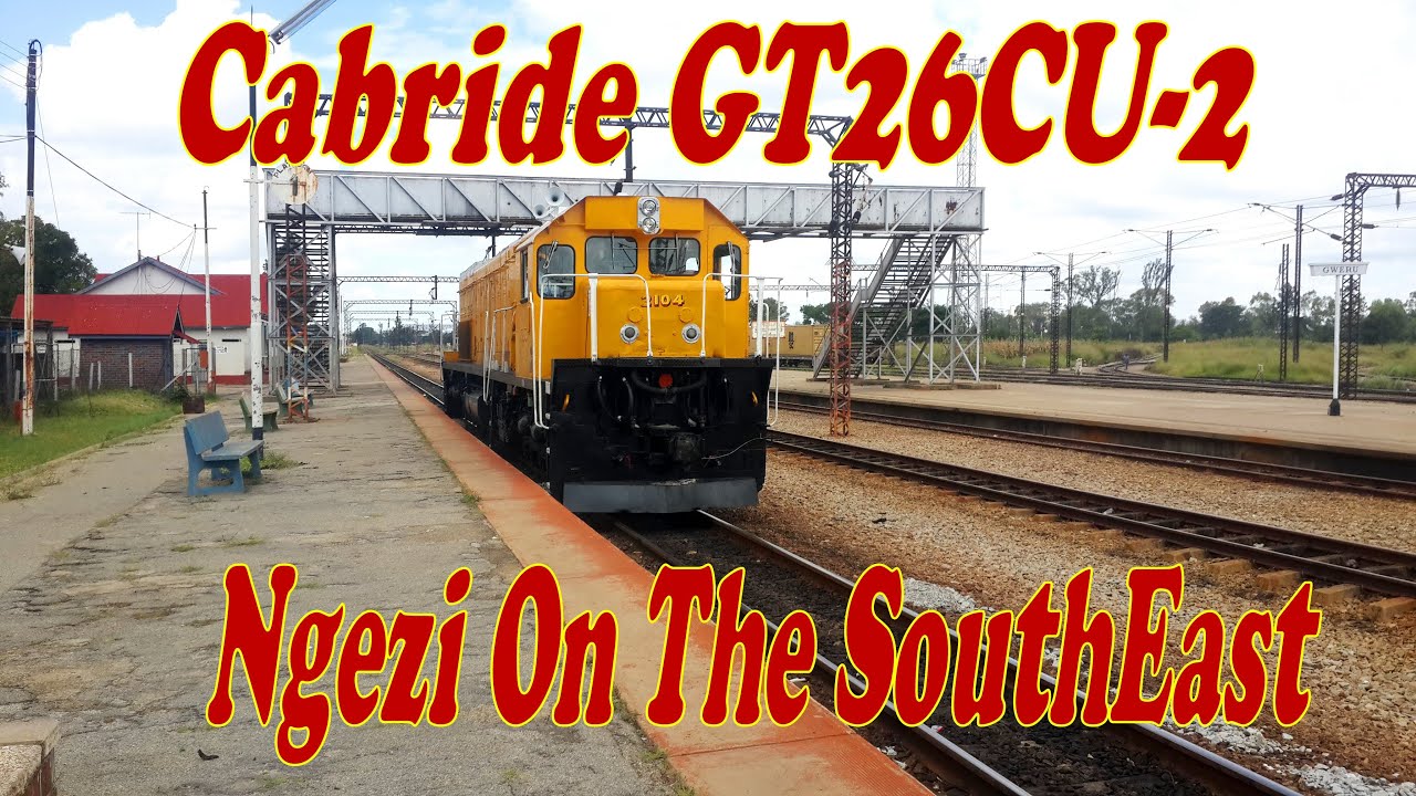 Cabride: GT26CU-2 2109 Southbound At Ngezi On The SouthEast Line