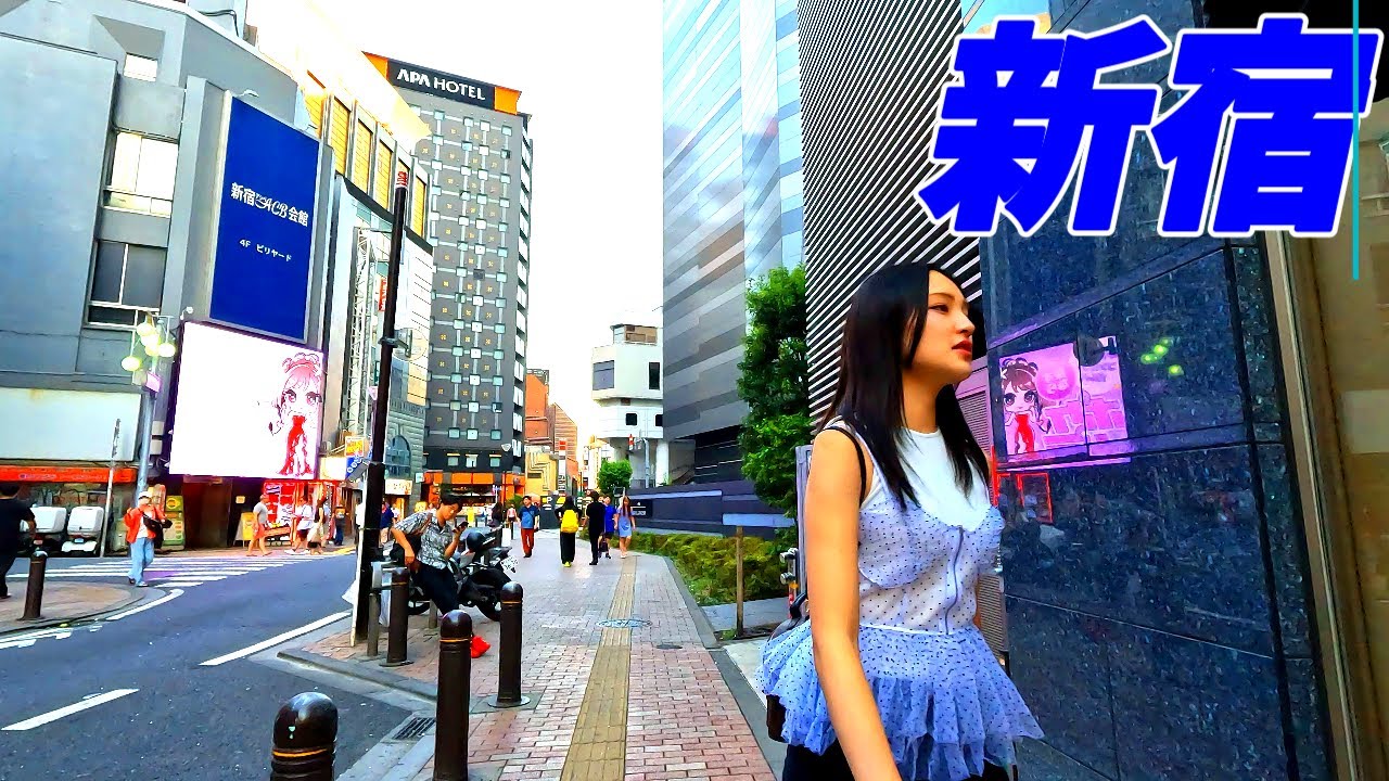 【4K60】新宿駅周辺を散歩！(walk in Shinjuku)　東京都新宿区