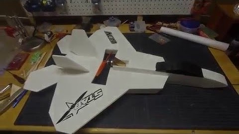 FliteTest F22 Build Tips