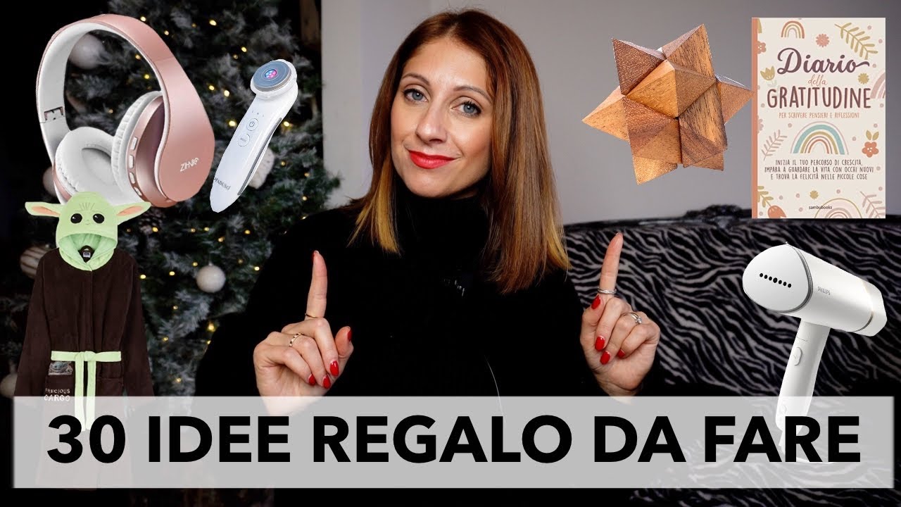 30 IDEE REGALO NATALE 2022 per lui e per lei | COSA REGALARE A NATALE
