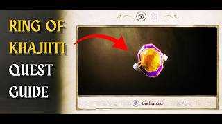 How to get the Ring of Khajiiti in the Elder Scrolls: Oblivion Remastered