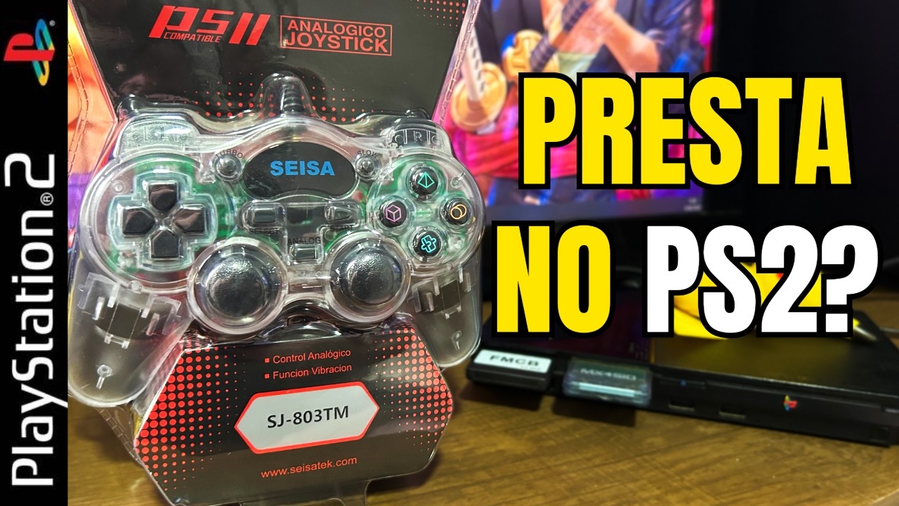 Testei o CONTROLE COM FIO DA SEISA (Expectativa Alta!)