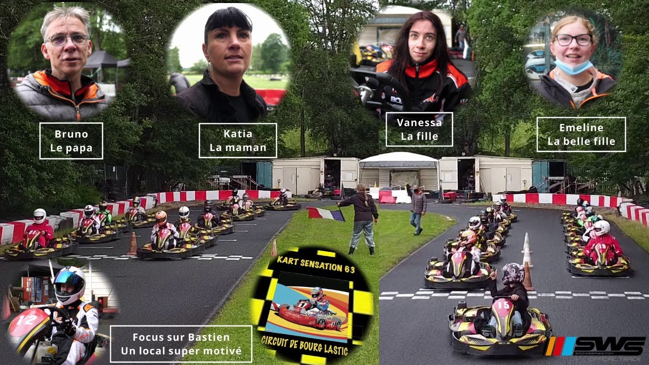 Kart Sensations-Bourg Lastic (63) , passion de la famille Larrieu.