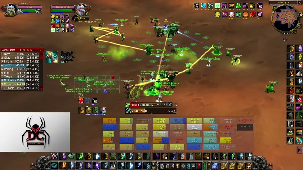 When Everything Clicks AQ40 Shaman Healing POV