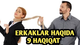 Erkaklar haqida 9 haqiqat