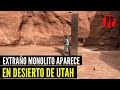 EXTRAÑO MONOLITO APARECE EN DESIERTO DE UTAH / PP en Vivo Clips