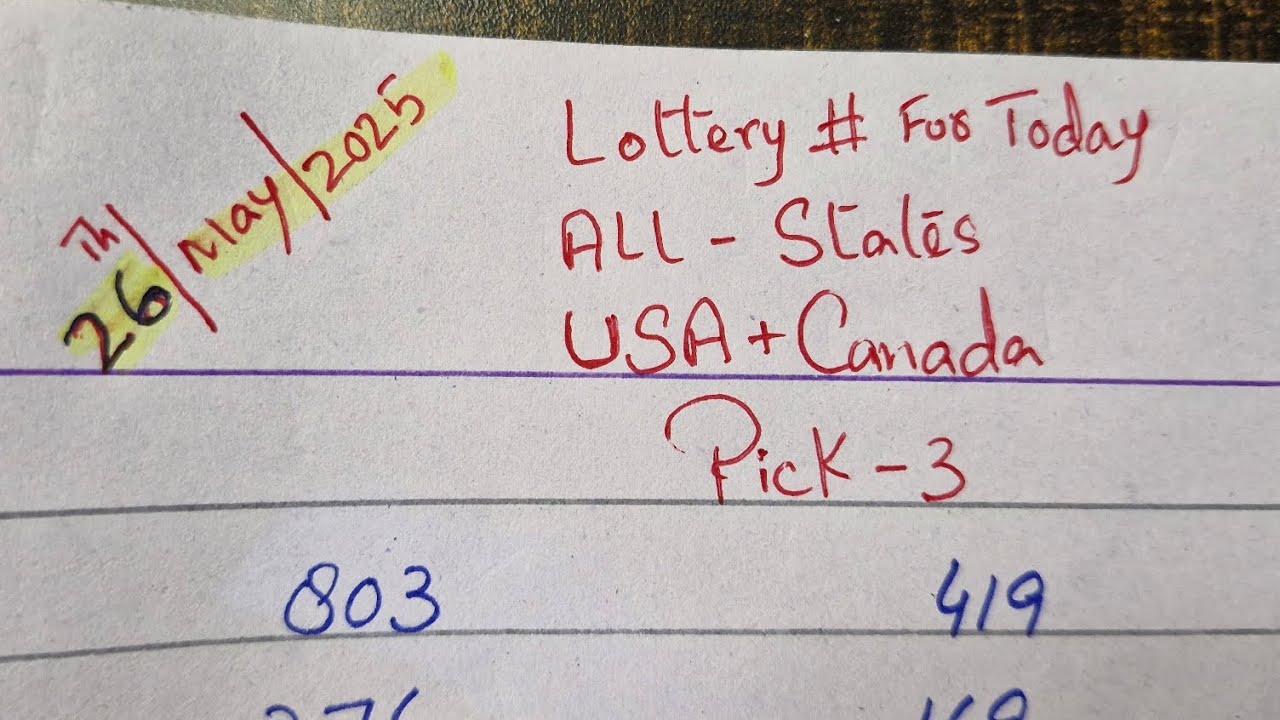 Pick Two Numbers Pick 3 | Pick 4 | Pick 5 | Pick2 Cashpop | Lottery Number's for today ...
