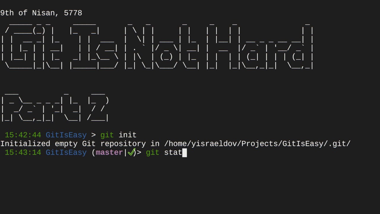 Git Is Easy Part 2 - Git status and diff - YouTube