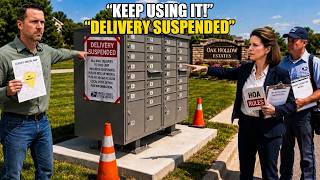 HOA Moved The Mailboxes Onto My Lot — Then USPS Shut Down Delivery For Their Whole Street