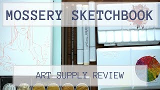Mossery Sketchbook Review and ULTIMATE MIXED MEDIA CHALLENGE