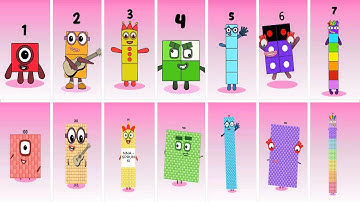 Sprunki Numberblocks Transformation 1–7 vs Numberblocks 100–700 | Who Wins? #sprunki #numberblocks