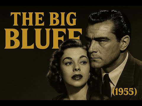 The Big Bluff Greedy Noir Thriller from the 50s still
