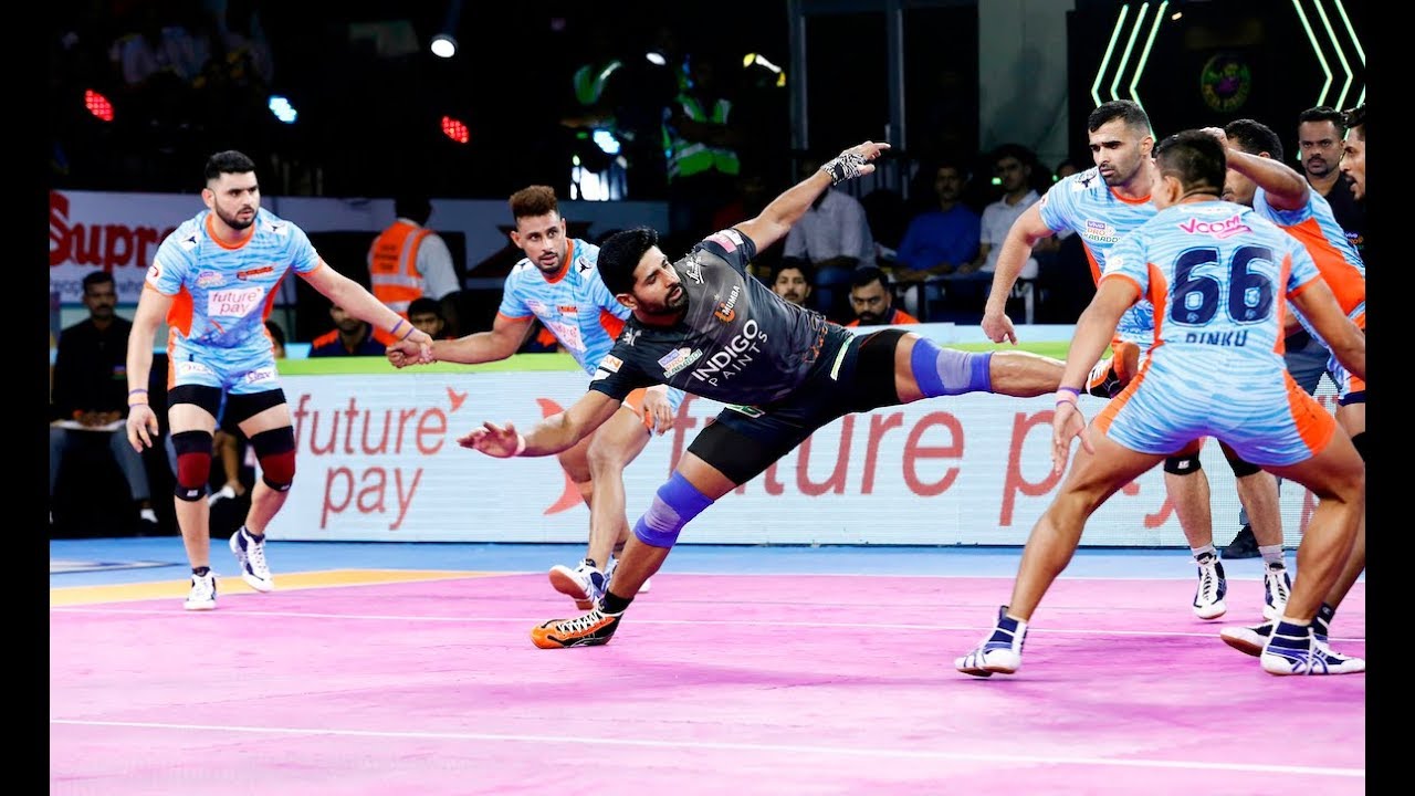 Pro Kabaddi 2019 Highlights: Bengal Warriors vs U Mumba [32-30] - YouTube