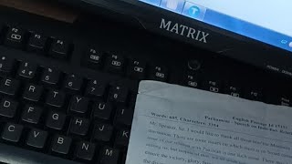 typing practice 🖥️ paper to screen//screen to screen//typing speed and accuracy kaise improve kre ⏯️