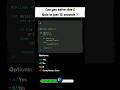 C / C++ Interview Question | Daily Coding Quiz | Shorts | Day 64 : Video 1