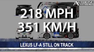 Lexus LF-A Not Dead, China Fuel Economy - Autoline Daily 152 Lexus Lfa Gas Mileage