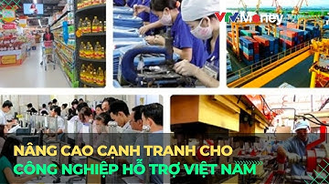 Nâng cao năng lực cạnh tranh cho doanh nghiệp công nghiệp hỗ trợ Việt Nam | VTVMoney