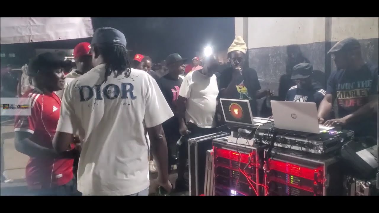 Small Axe Sound Farai Shambare & Shortman Alongside Jah B Shaka Zulu Sound @ Hallampullo Zimbabwe