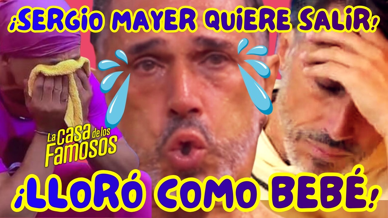 ¡SERGIO MAYER LLORÓ COMO BEBÉ! #viral #ytshorts #youtube