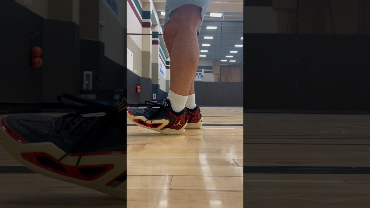 Jordan Tatum 1 Cushion Test - 4/5 Cushion is okay with unlocked Zoom unit in forefoot 