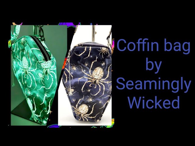 Sewing Tutorial: Seamingly Wicked Coffin Wallet in all cork! 