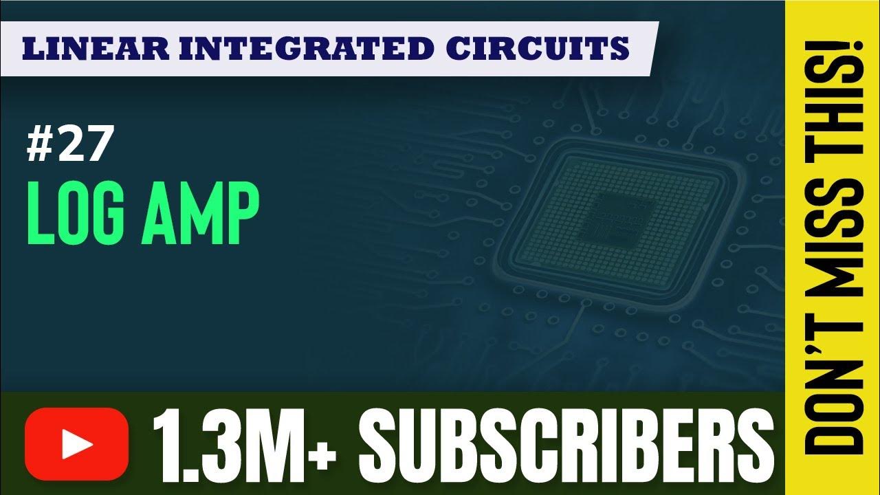 Logarithmic Amplifier Using Diode Introduction to Operational