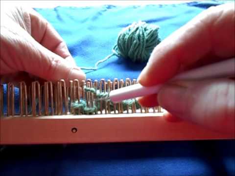how do I use my regular 2 way loom 5-- non roll fabrics