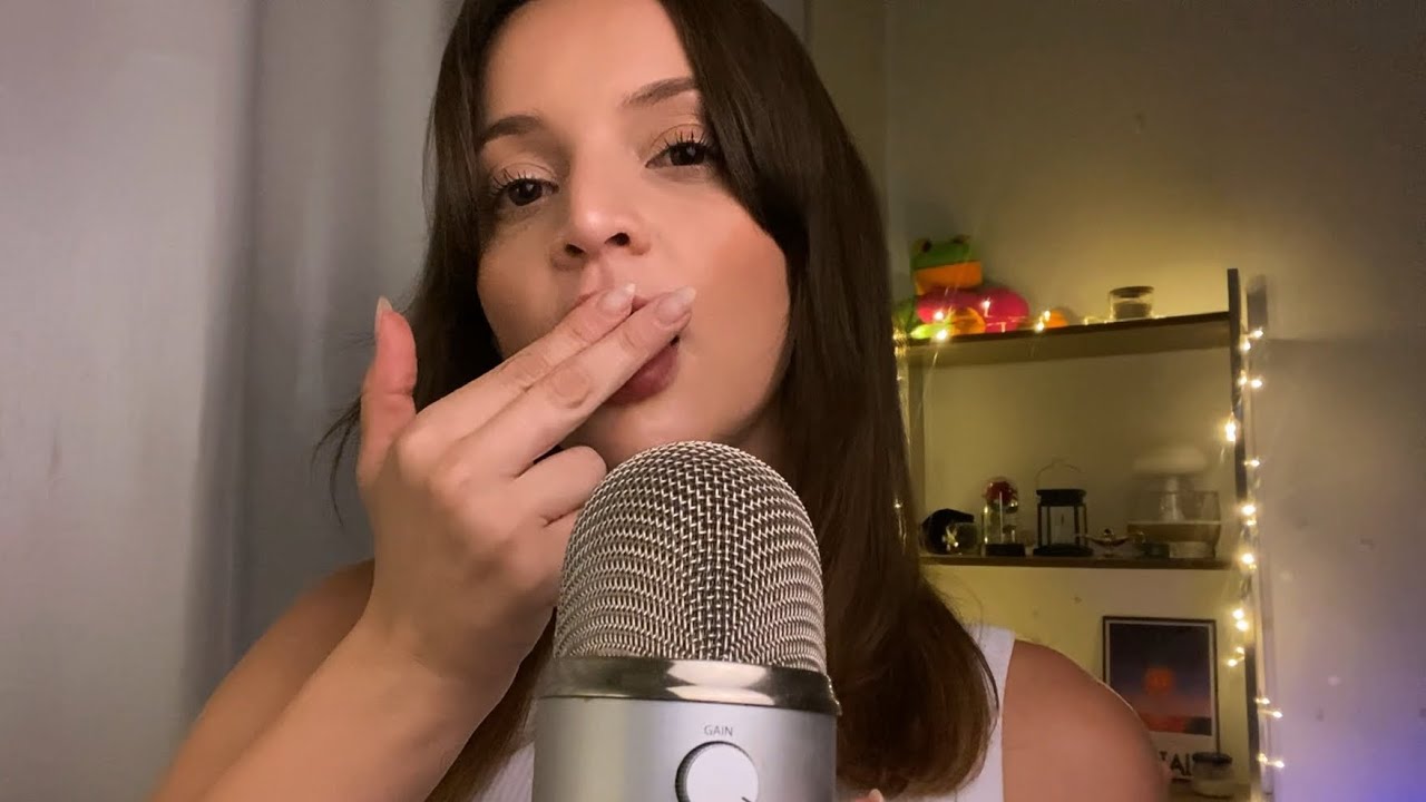 ASMR SPIT PAINTING 💦Sons de Boca Intensos e Molhados 